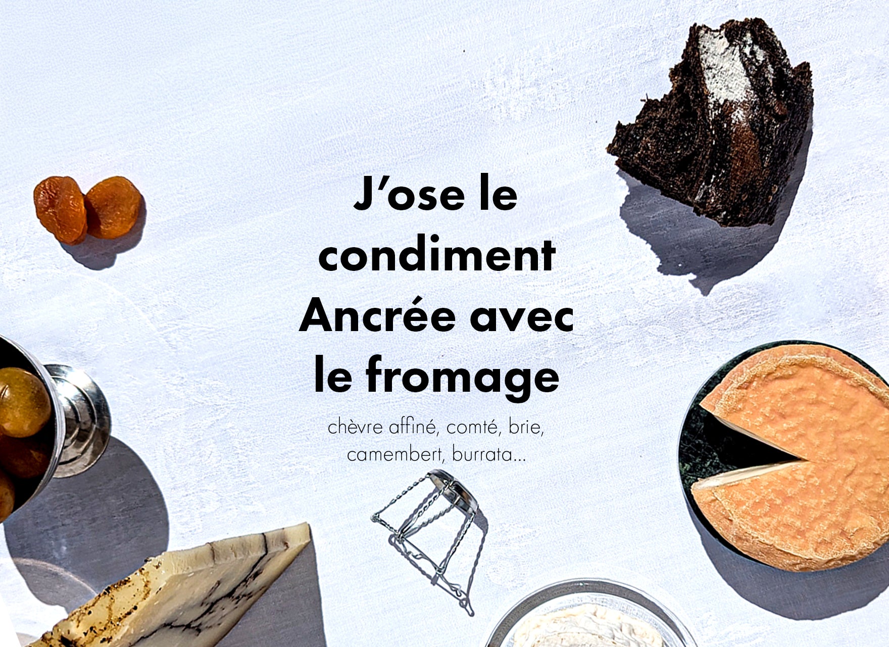 Association du caviar végétal avec des fromages français ou du monde