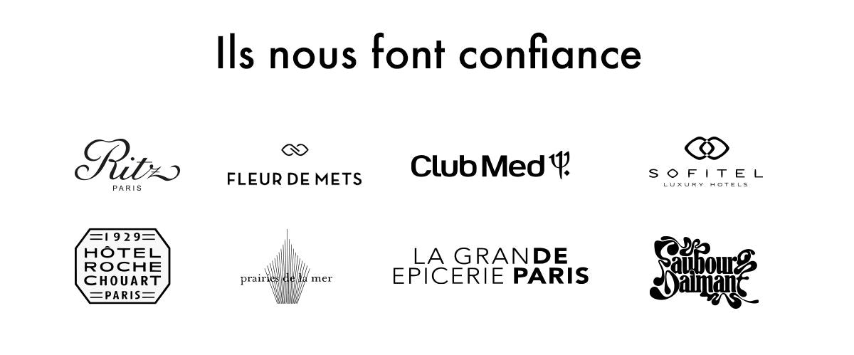 Extrait des clients emblématiques d'Ancrée